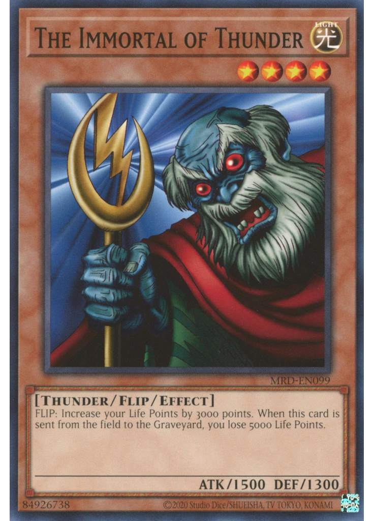 The Immortal of Thunder (Common Unlimited 25th Anniversary Edition)