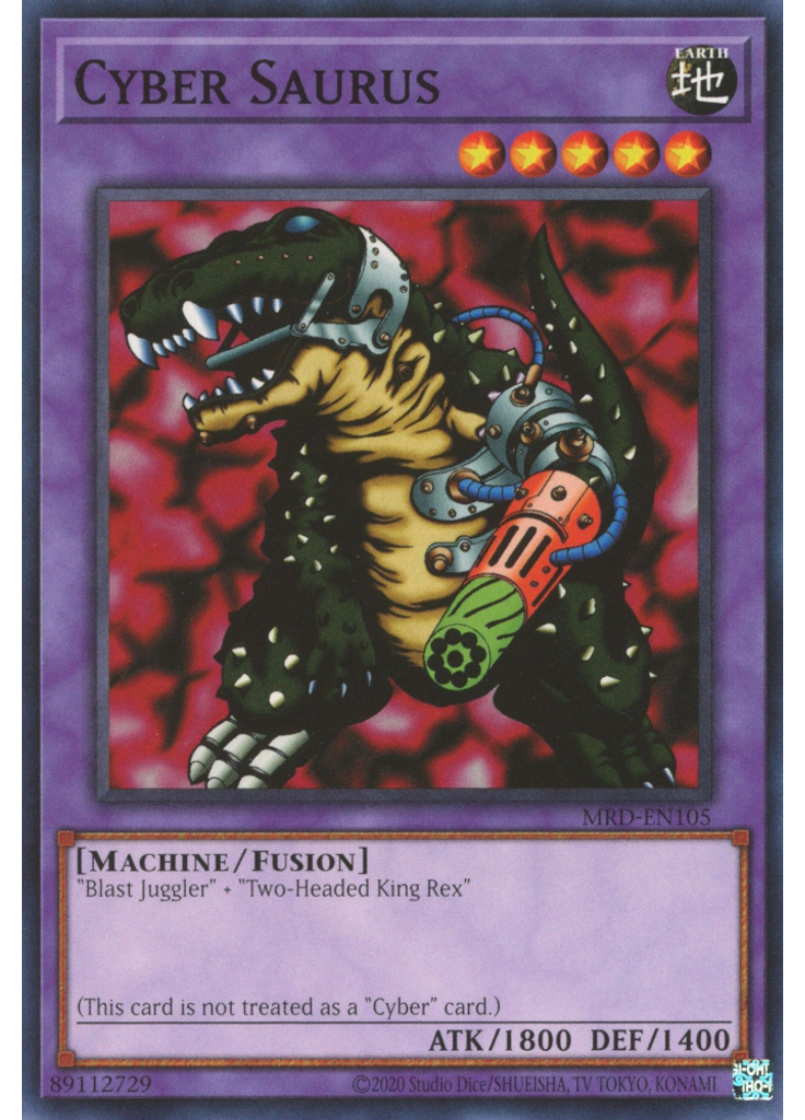 Cyber Saurus (Common Unlimited 25th Anniversary Edition)