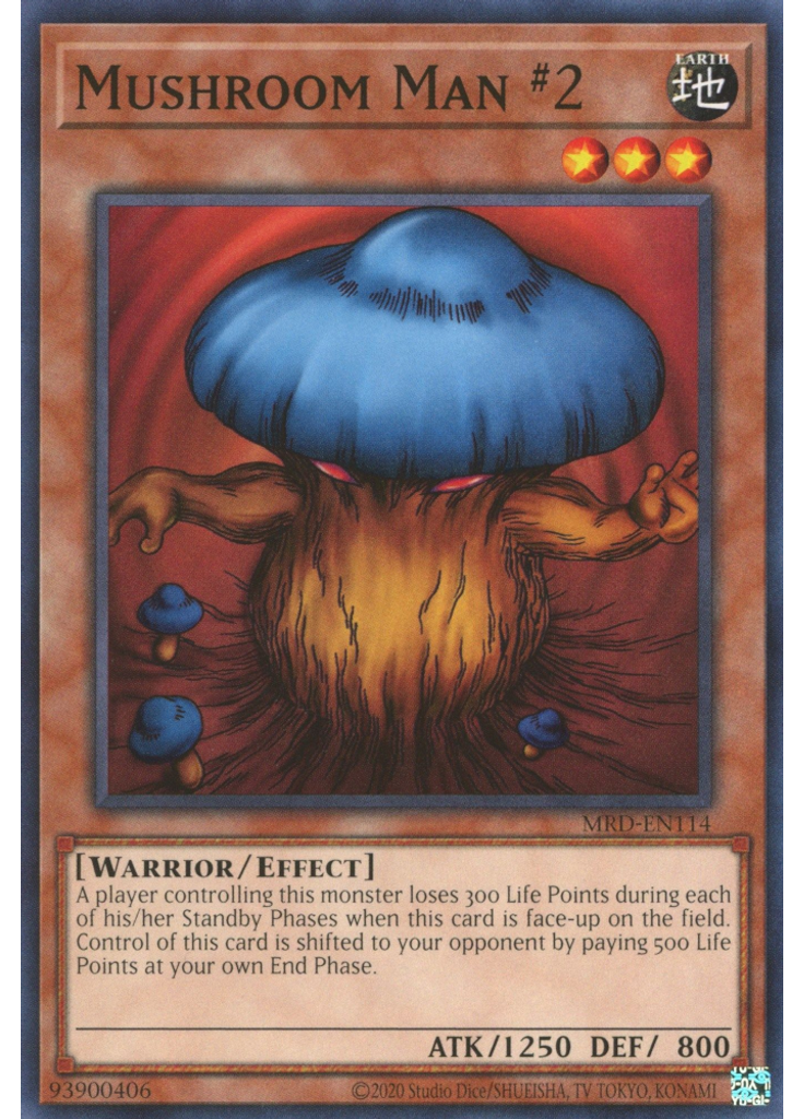 Mushroom Man #2 (Common Unlimited 25th Anniversary Edition)