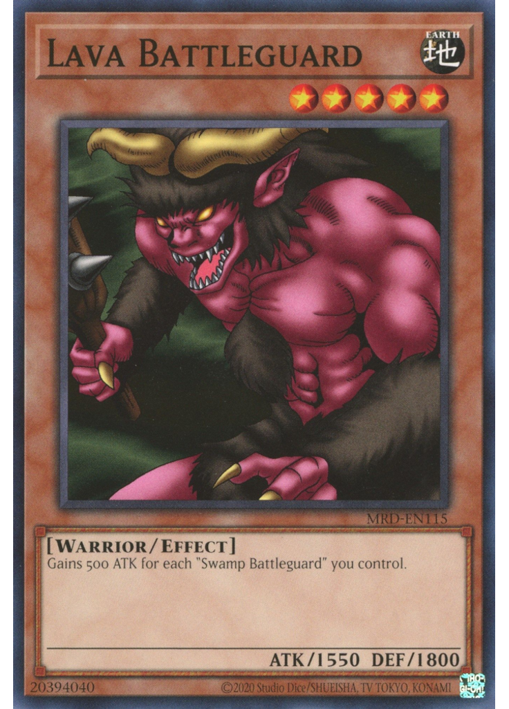Lava Battleguard (Common Unlimited 25th Anniversary Edition)