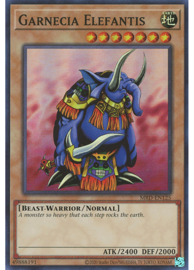 Garnecia Elefantis (Super Rare Unlimited 25th Anniversary Edition)