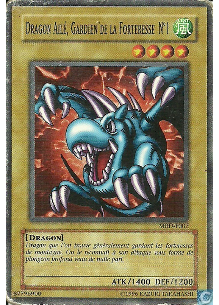Dragon Ailé, Gardien de la Forteresse N°1 (Common Unlimited)
