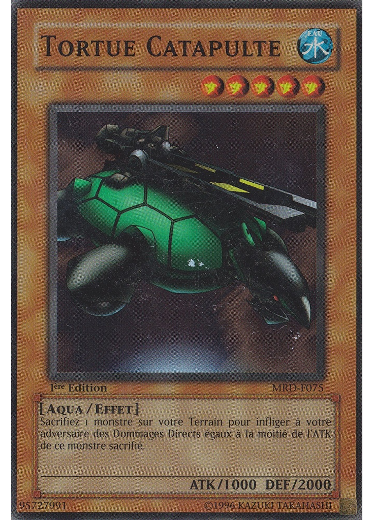 Tortue Catapulte