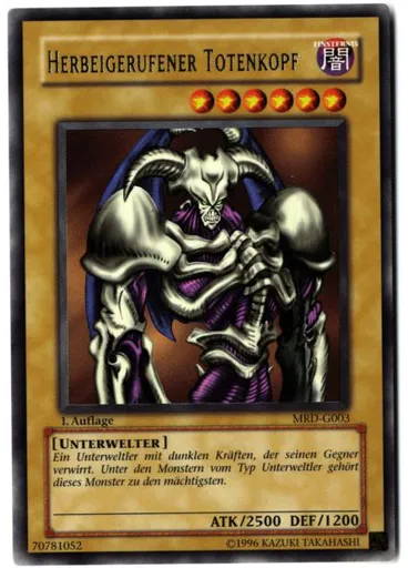 Herbeigerufener Totenkopf