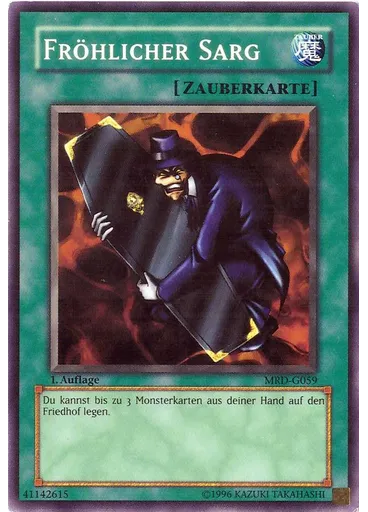 Fröhlicher Sarg