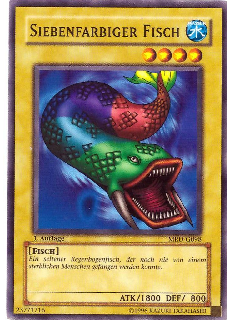 Siebenfarbiger Fisch