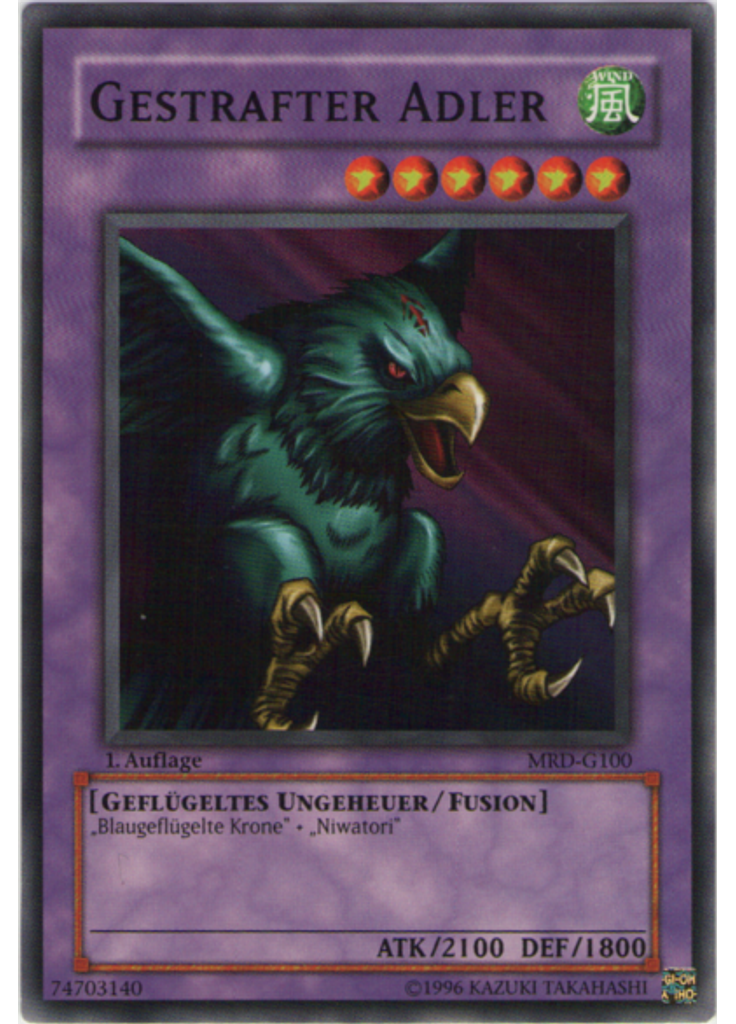 Gestrafter Adler