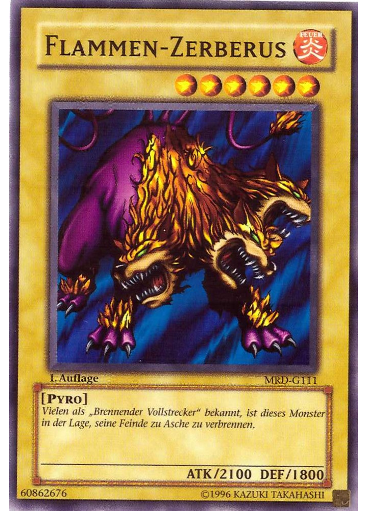 Flammen-Zerberus