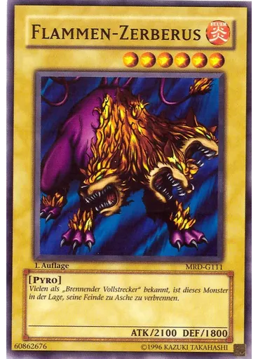 Flammen-Zerberus