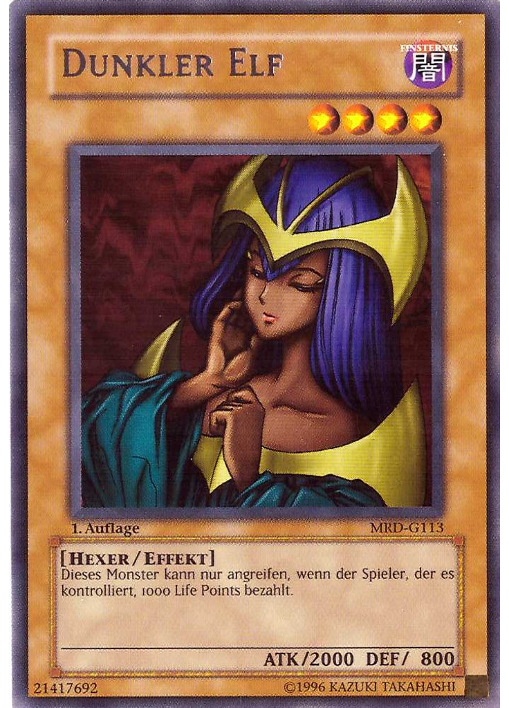 Dunkler Elf