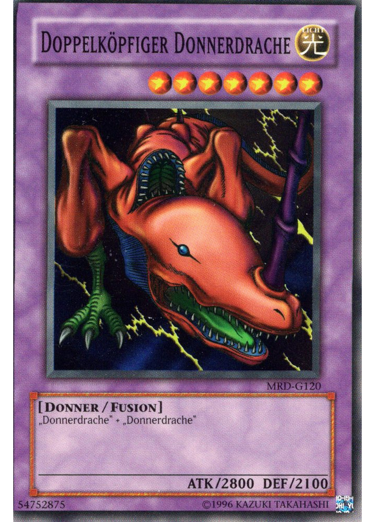 Doppelköpfiger Donnerdrache (Super Rare Unlimited)