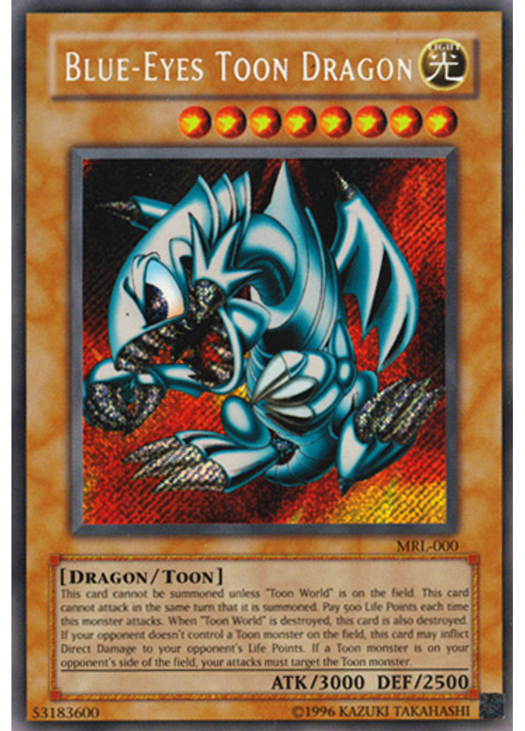Blue-Eyes Toon Dragon (Secret Rare Unlimited)