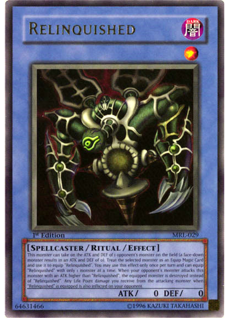 Relinquished