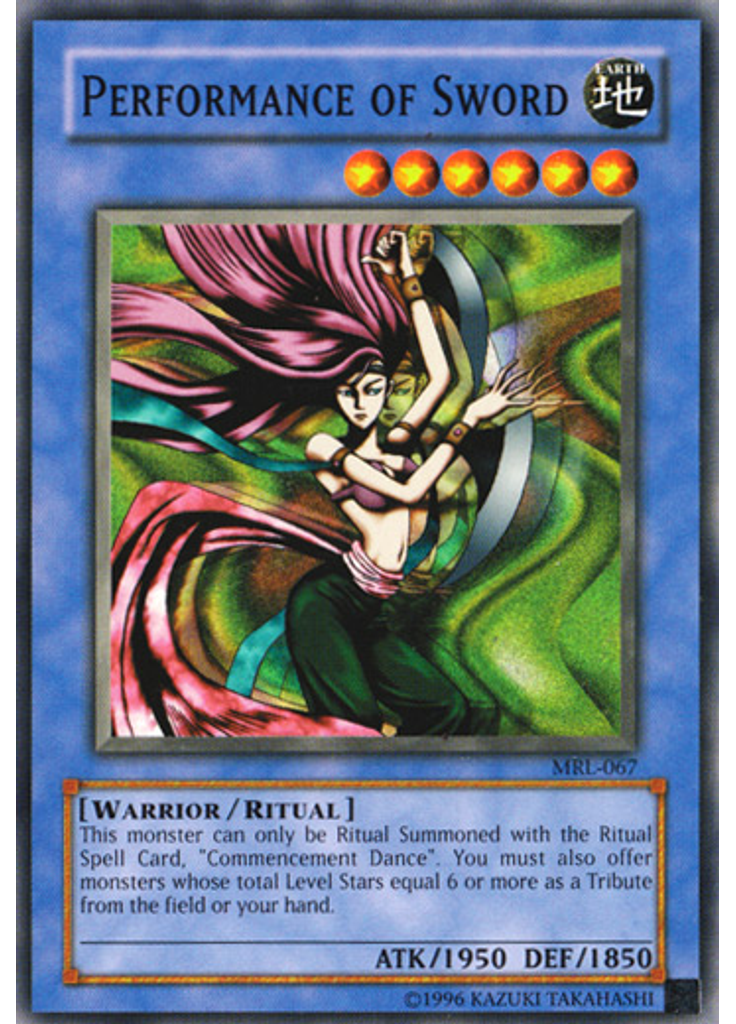 Performance of Sword (Common Unlimited Reprint)