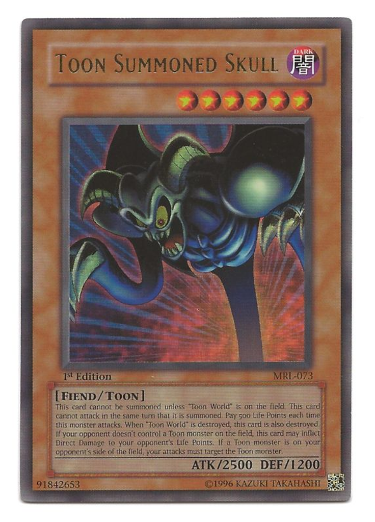 Toon Summoned Skull