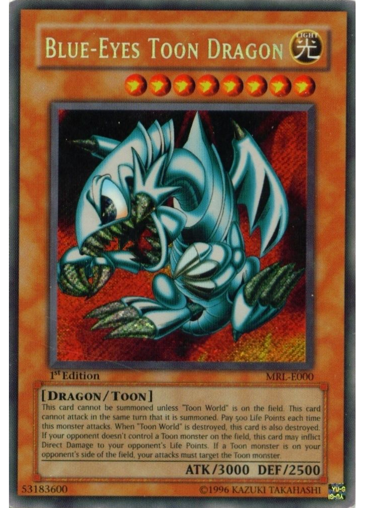 Blue-Eyes Toon Dragon