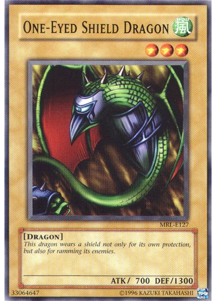 One-Eyed Shield Dragon (Common Unlimited)