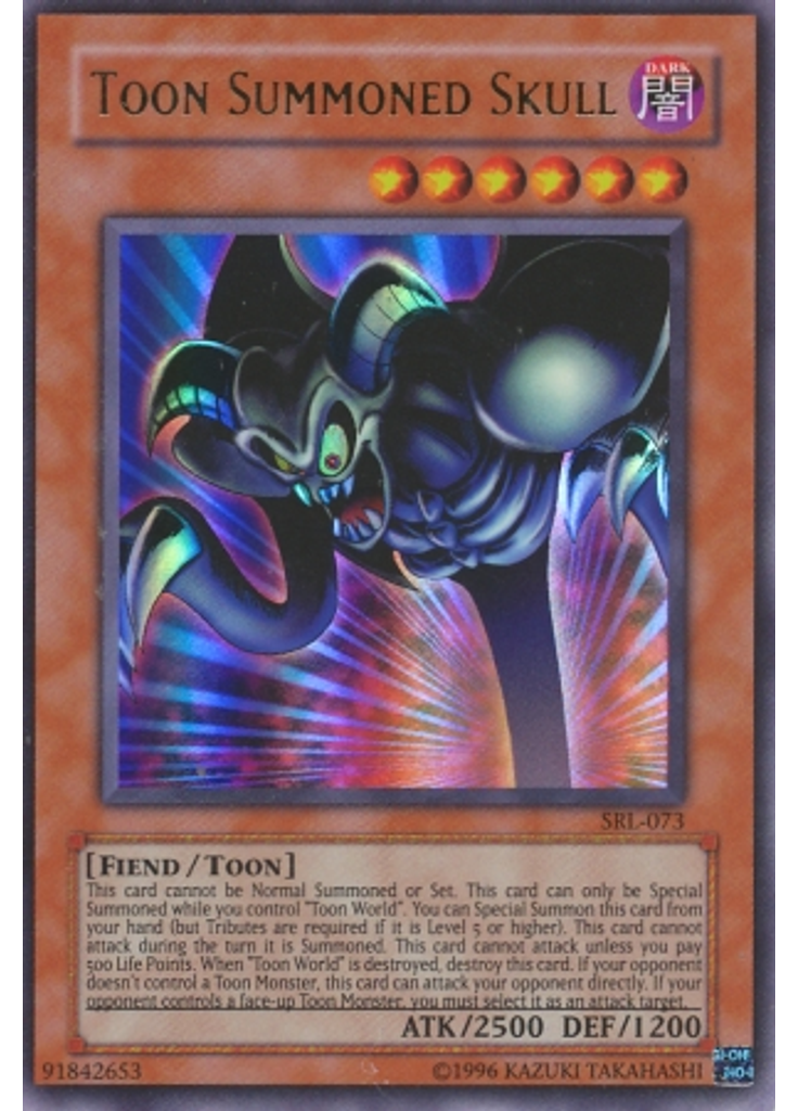 Toon Summoned Skull