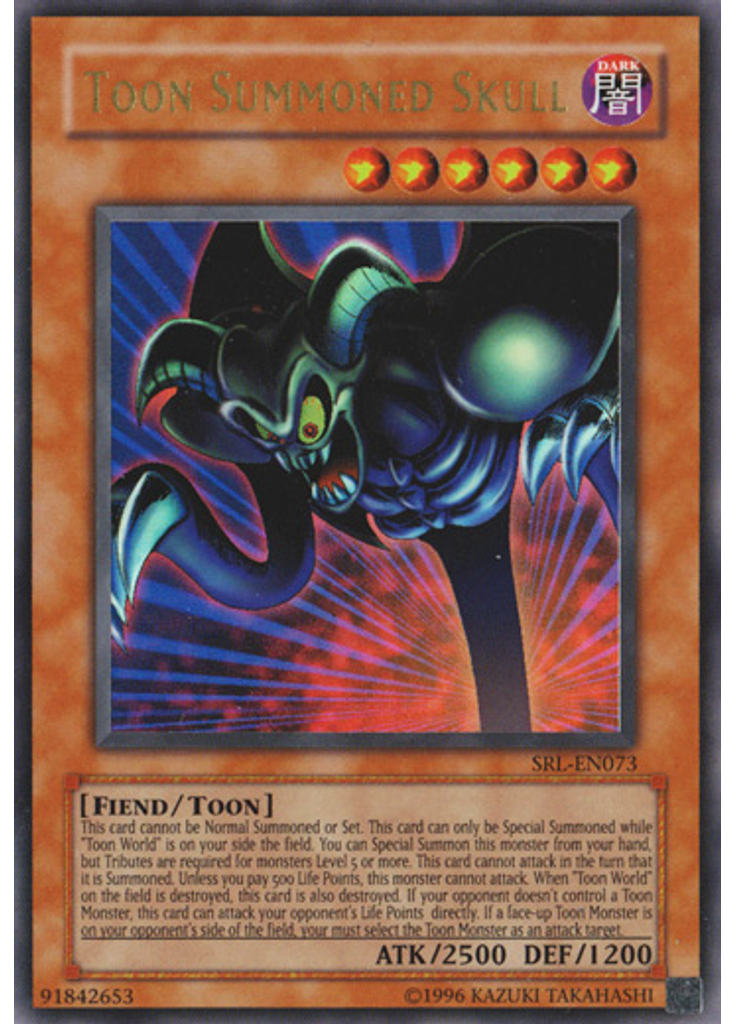 Toon Summoned Skull