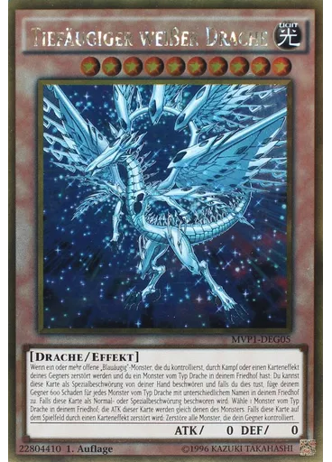 Tiefäugiger weißer Drache