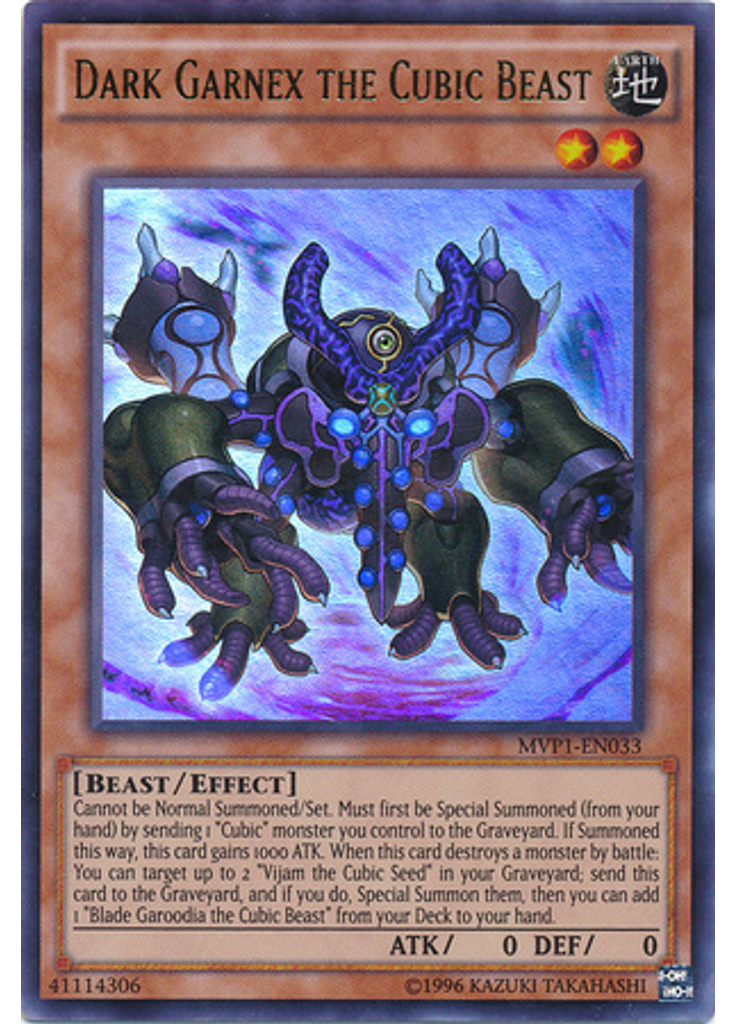 Dark Garnex the Cubic Beast (Ultra Rare Unlimited)