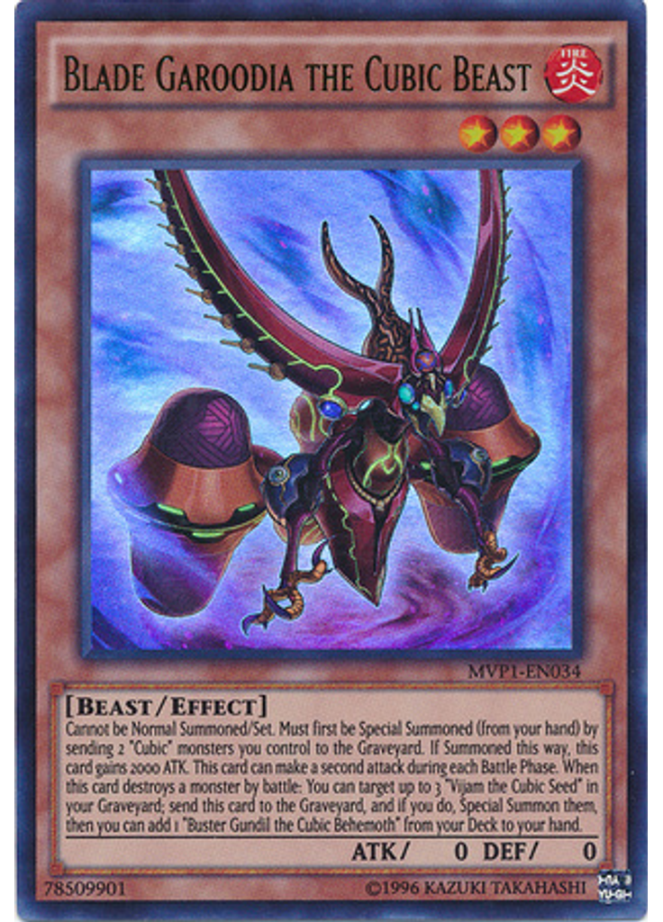 Blade Garoodia the Cubic Beast (Ultra Rare Unlimited)