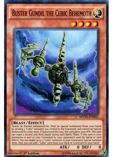 Buster Gundil the Cubic Behemoth