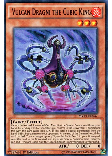 Vulcan Dragni the Cubic King
