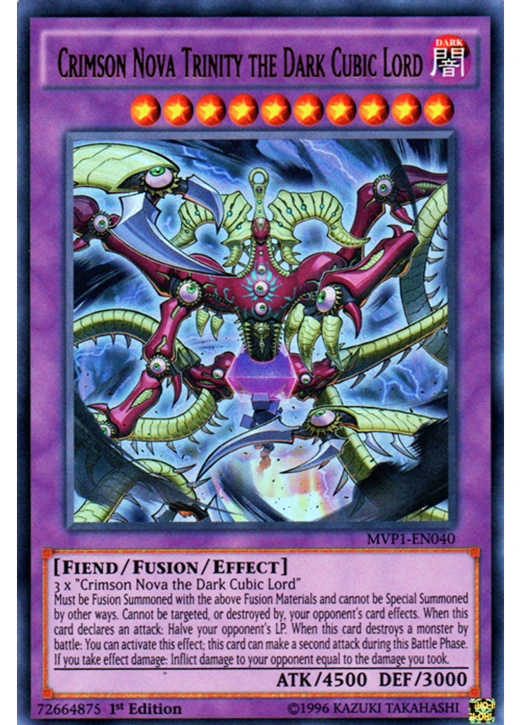 Crimson Nova Trinity the Dark Cubic Lord