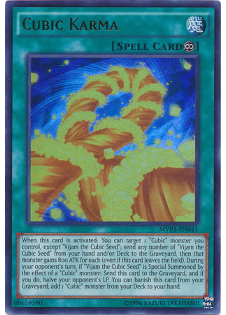 Cubic Karma (Ultra Rare Unlimited)