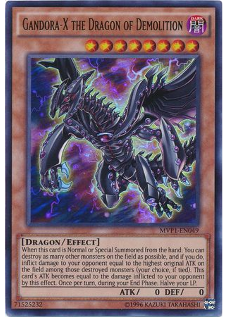 Gandora-X the Dragon of Demolition (Ultra Rare Unlimited)