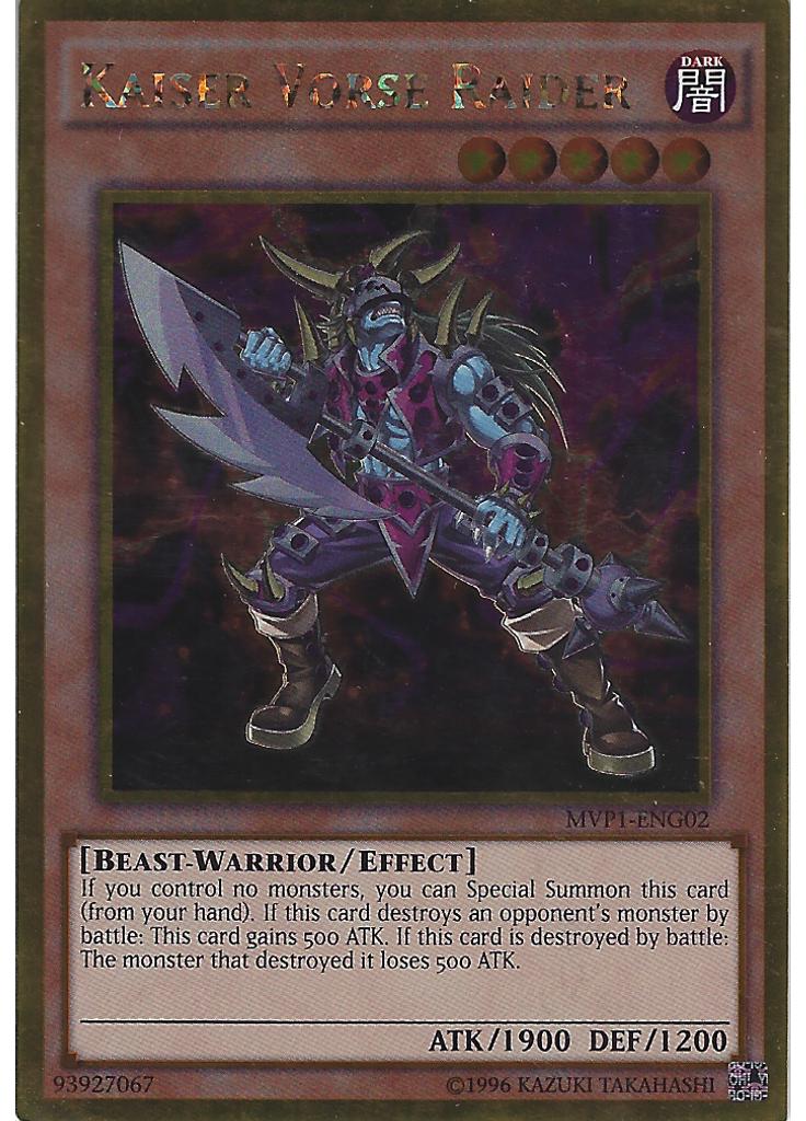 Kaiser Vorse Raider (Gold Rare Unlimited)