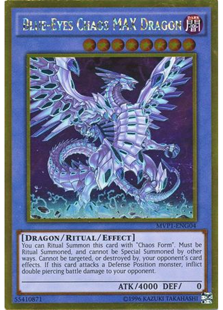 Blue-Eyes Chaos MAX Dragon (Gold Rare Unlimited)