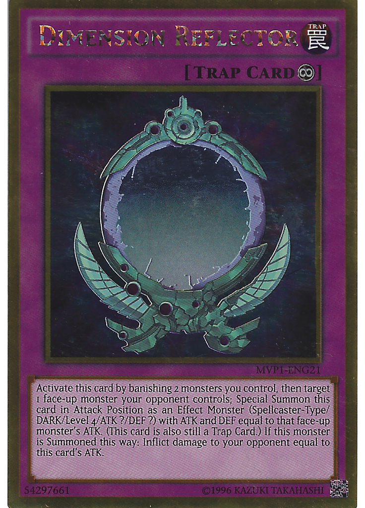 Dimension Reflector (Gold Rare Unlimited)