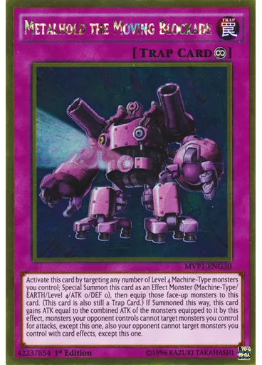 Metalhold the Moving Blockade — Yu-Gi-Oh! The Dark Side of Dimensions Movie Pack: Gold Edition