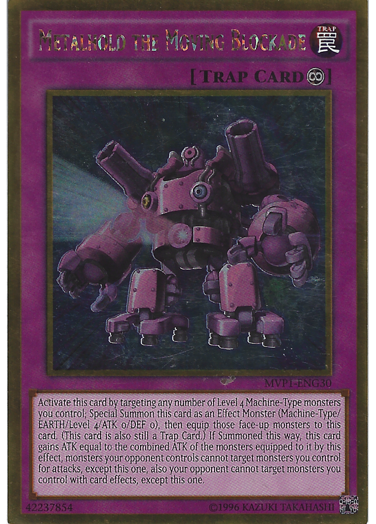 Metalhold the Moving Blockade (Gold Rare Unlimited)