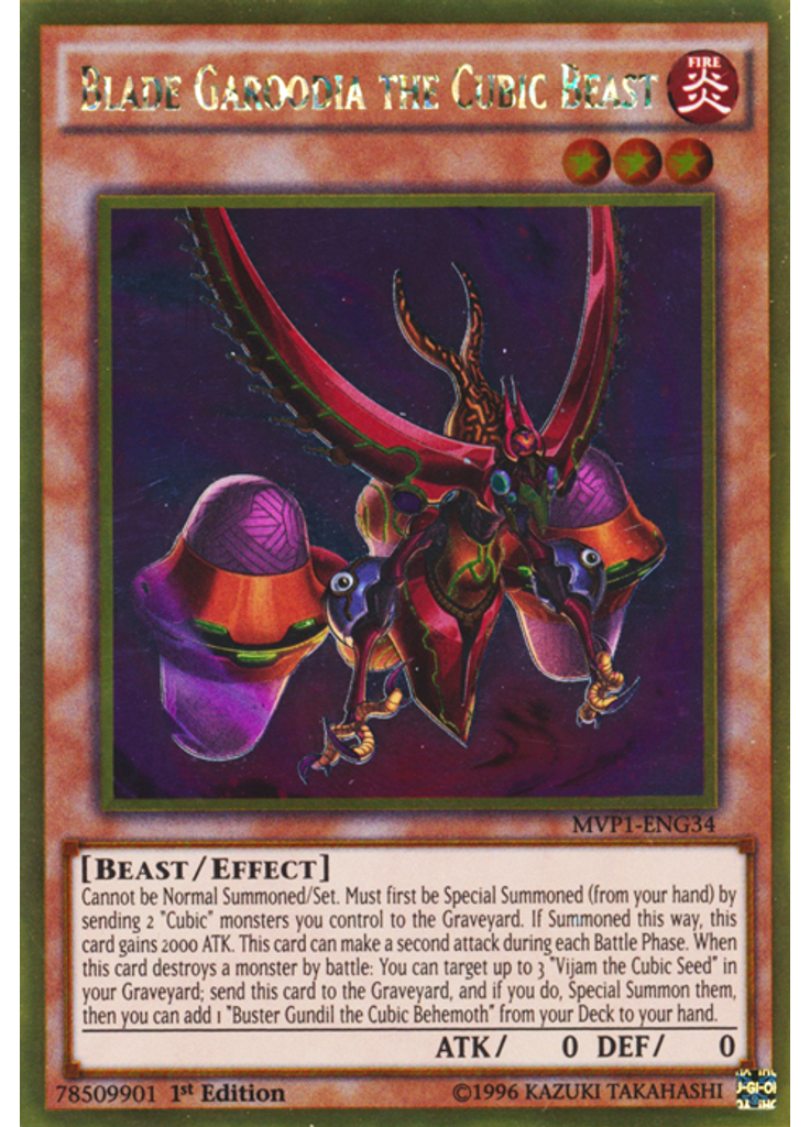 Blade Garoodia the Cubic Beast