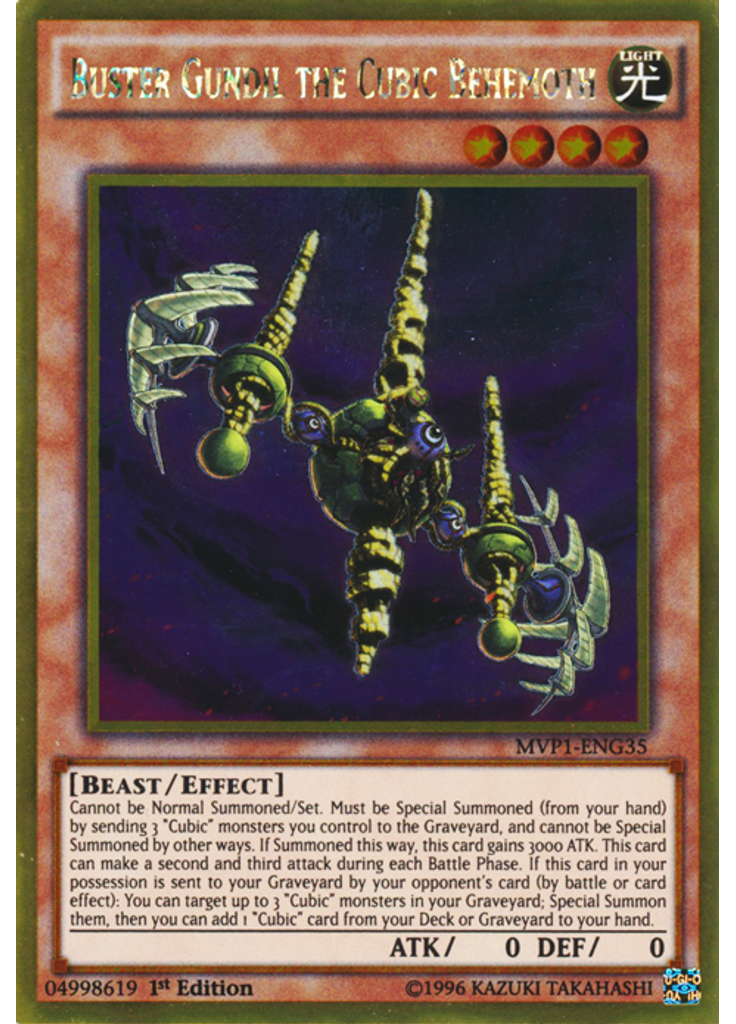 Buster Gundil the Cubic Behemoth
