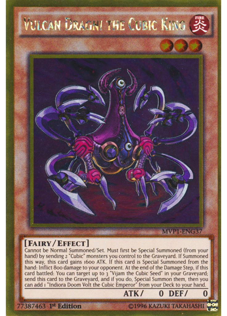 Vulcan Dragni the Cubic King