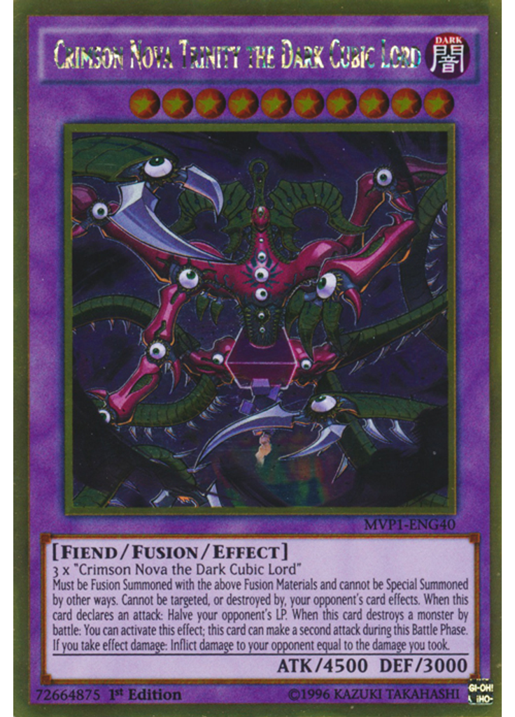 Crimson Nova Trinity the Dark Cubic Lord