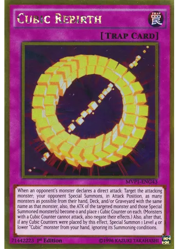 Cubic Rebirth — Yu-Gi-Oh! The Dark Side of Dimensions Movie Pack: Gold Edition