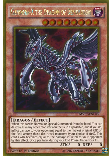 Gandora-X the Dragon of Demolition