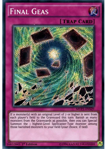 Final Geas — Yu-Gi-Oh! The Dark Side of Dimensions Movie Pack Secret Edition