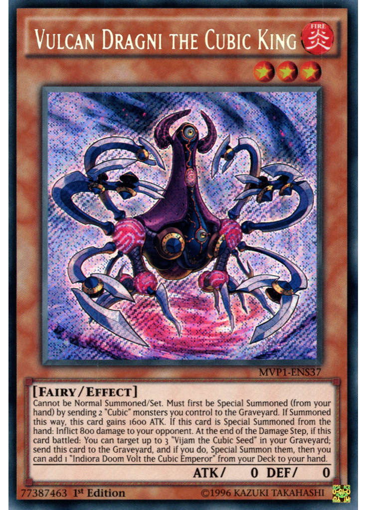 Vulcan Dragni the Cubic King