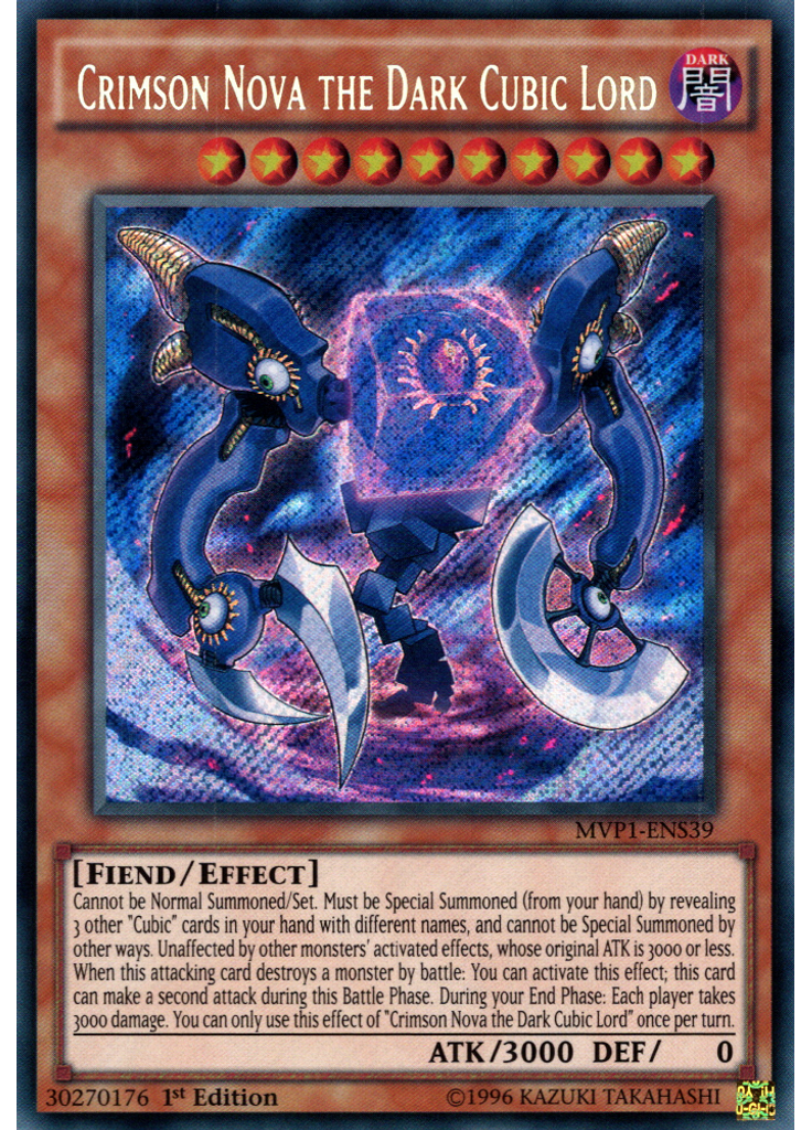 Crimson Nova the Dark Cubic Lord