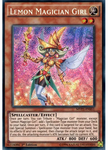 Lemon Magician Girl — Yu-Gi-Oh! The Dark Side of Dimensions Movie Pack Secret Edition