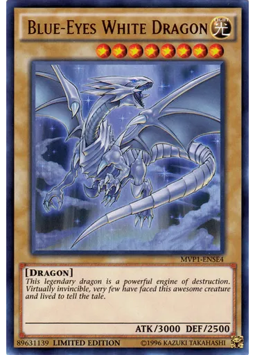 Blue-Eyes White Dragon — Yu-Gi-Oh! The Dark Side of Dimensions Movie Pack Special Edition