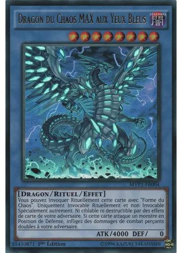 Dragon du Chaos MAX aux Yeux Bleus