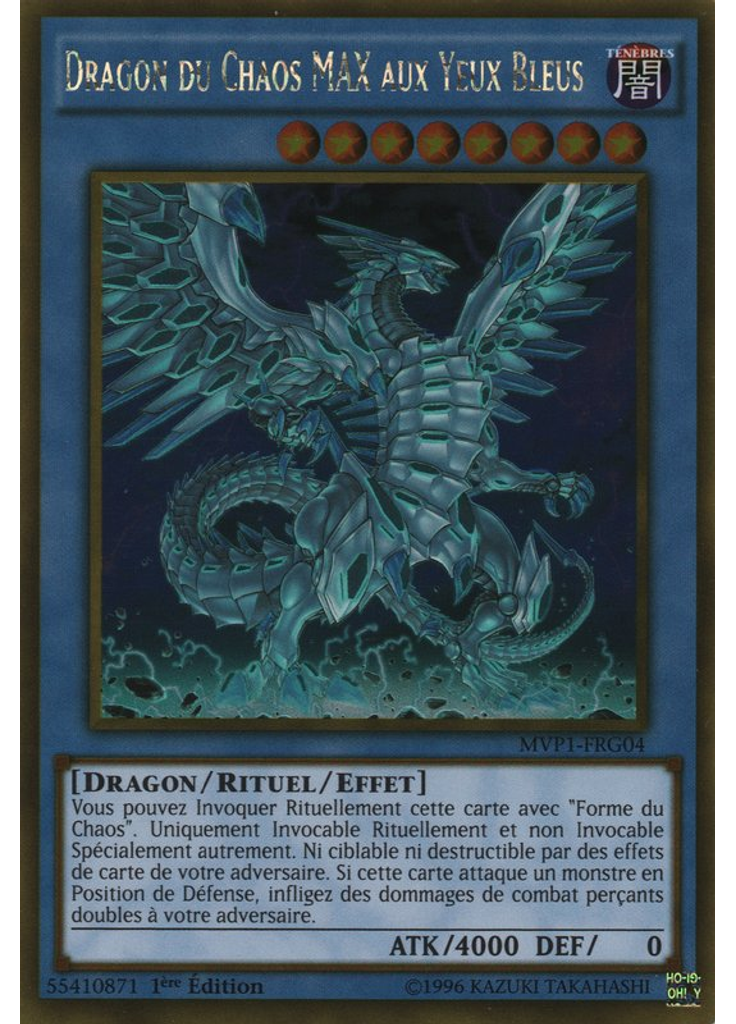 Dragon du Chaos MAX aux Yeux Bleus