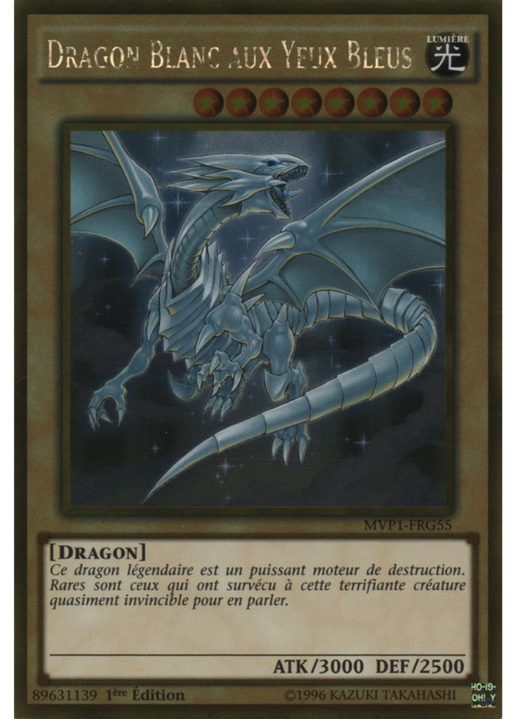 Dragon Blanc aux Yeux Bleus
